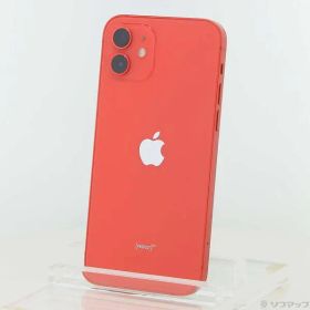 ソフマップ 〔中古品〕 iPhone12 64GB プロダクトレッド MGHQ3J／A SIMフリー【349】