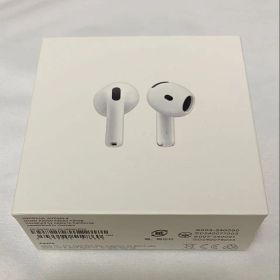 新品 Apple MXP63J/A AirPods 4ワイヤレスイヤホン