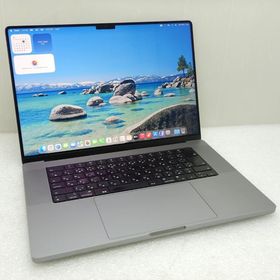 【美品】Apple MacBook Pro 16インチ 2023 スペースグレイ M2 Max GPU30コア 32GB SSD512GB Tahoe 日本語キーボード A2780 ノートパソコン 充放電62回 中古