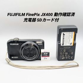 FUJIFILM FinePix JX400 動作確認済 充電器 SDカード付