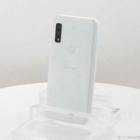 【中古】FUJITSU(富士通） arrows We 64GB ホワイト FCG01 au SIMフリー 【368-ud】