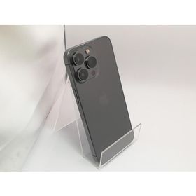 【中古】Apple docomo 【SIMフリー】 iPhone 13 Pro 128GB グラファイト MLUE3J/A【新橋烏森通り】保証期間１ヶ月【ランクA】