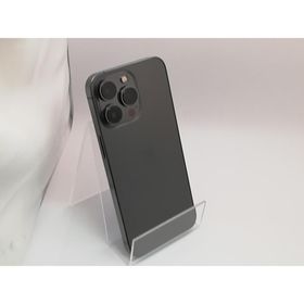 【中古】Apple au 【SIMフリー】 iPhone 13 Pro 256GB グラファイト MLUN3J/A【秋葉3号】保証期間１ヶ月【ランクC】