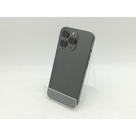 【中古】Apple 国内版 【SIMフリー】 iPhone 13 Pro 256GB グラファイト MLUN3J/A【熊本】保証期間１ヶ月【ランクC】