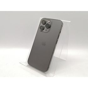 【中古】Apple SoftBank 【SIMフリー】 iPhone 13 Pro 256GB グラファイト MLUN3J/A【高崎モントレー】保証期間１ヶ月【ランクC】