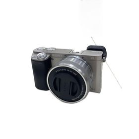 SONY◆デジタル一眼カメラ α6000 ILCE-6000Y ダブルズームレンズキット [シルバー]//