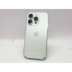 【中古】Apple au 【SIMフリー】 iPhone 14 Pro 128GB シルバー MQ013J/A【立川フロム中武】保証期間１ヶ月【ランクC】