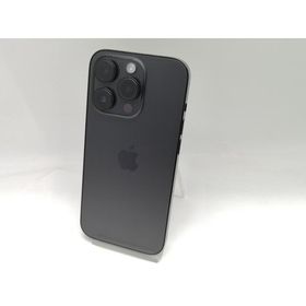 【中古】Apple SoftBank 【SIMフリー】 iPhone 14 Pro 128GB スペースブラック MPXU3J/A【吉祥寺】保証期間１ヶ月【ランクC】