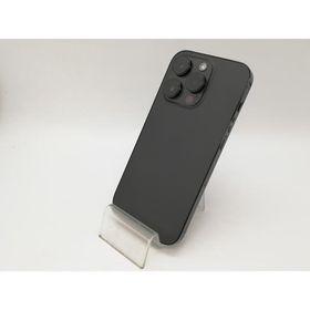 【中古】Apple docomo 【SIMフリー】 iPhone 14 Pro 128GB スペースブラック MPXU3J/A【なんば】保証期間１ヶ月【ランクB】