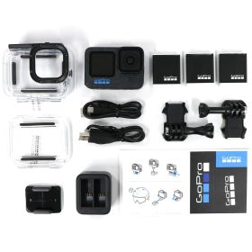 GoPro HERO12 Black アクションカメラ アクセサリーセット hero12-black 整備済みアウトレット品 [中古(A)]