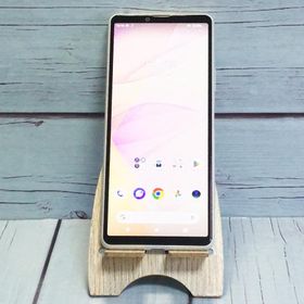 au Xperia 10 III SOG04 ホワイト SONY 本体 白ロム SIMロック解除済み SIMフリー B781225