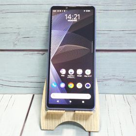 au Xperia 10 III SOG04 ブルー SONY 本体 白ロム SIMロック解除済み SIMフリー 美品 A523924