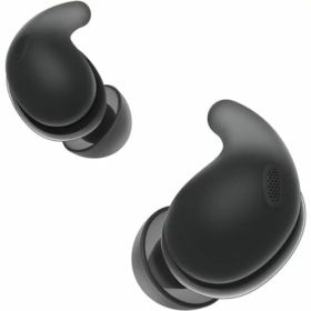 ソニー(SONY) ワイヤレス ノイズキャンセリング イヤホン LinkBuds Fit/WF-LS910N 自然なフィット感 軽量 小型 ノイキャン 外音取込み アクセサリでカスタマイズ可能 WF-LS910N BZ ブラック
