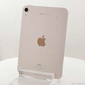 iPad mini 第6世代 64GB ピンク MLWL3J／A Wi-Fi ［8.3インチ液晶／A15-Bionic］