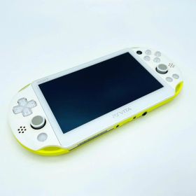 中古 PlayStation Vita Wi-Fiモデル ライムグリーン/ホワイト (PCH-2000ZA13)【メーカー生産終了】 [video game]