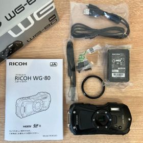 RICOH WG-80 ブラック デジタルカメラ