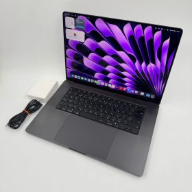 【送料無料】Apple MacBook Pro 16(2023, A2991) M3 Max / RAM 64GB / SSD 1TB / スペースブラック / 充放電回数 : 113 [MC190]