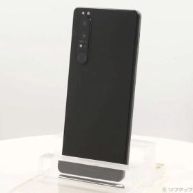 ソフマップ 〔中古品〕 Xperia 1 III 256GB フロストブラック SOG03 auロック解除SIMフリー【196】