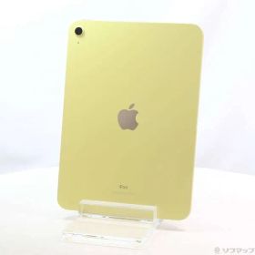 ソフマップ 〔中古品〕 iPad 第10世代 64GB イエロー MPQ23J／A Wi-Fi【352】
