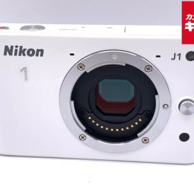 【中古】 【難あり品】 ニコン Nikon 1 J1 ボディ ホワイト