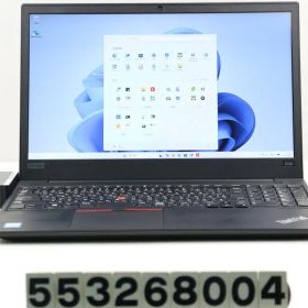 Lenovo ThinkPad E580 Core i5 8250U 1.6GHz/8GB/256GB(SSD)/15.6W/FHD(1920x1080)/Win11 【553268004】