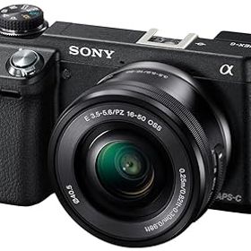 【中古】（非常に良い）SONY ミラーレス一眼カメラ α NEX-6ズームレンズキット ブラック NEX-6L/B