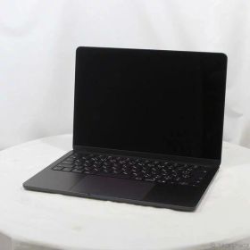 【中古】Apple(アップル) MacBook Air 13.6-inch Early-2025 MW123J／A Apple M4 10コアCPU_8コアGPU 16GB SSD256GB ミッドナイト 〔26.3 Tahoe〕 【368-ud】