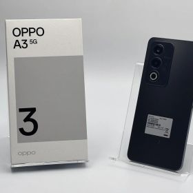 【箱付き中古A】OPPO A3 5G CPH2639 ブラック SIMフリー 白ロム