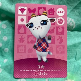 あつまれどうぶつの森 amiiboカード ユキ 242