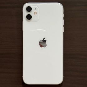 iPhone11 64GB ホワイト SIMフリー バッテリー81% 動作確認済