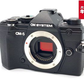 【中古】 【良品】 OM SYSTEM OM-5 ボディ ブラック 【ミラーレス一眼】 【6ヶ月保証】