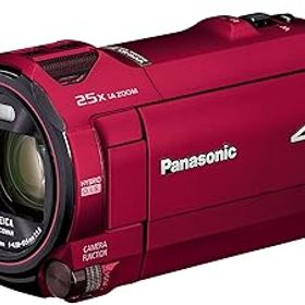 【中古】（非常に良い）パナソニック 4K ビデオカメラ 64GB 光学20倍ズーム アーバンレッド HC-VX992MS-R