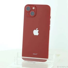 ソフマップ 〔中古品〕 iPhone13 128GB プロダクトレッド MLNF3J／A SIMフリー【198】