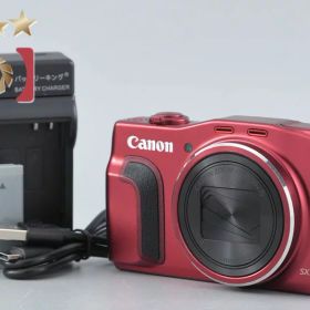 【中古】Canon キヤノン PowerShot SX710 HS レッド コンパクトデジタルカメラ