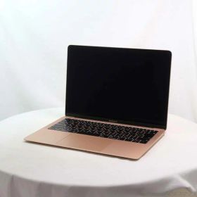 【中古】Apple(アップル) MacBook Air 13.3-inch Mid-2019 MVFN2J／A Core_i5 1.6GHz 8GB SSD256GB ゴールド 〔10.15 Catalina〕 【344-ud】