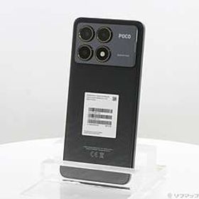 POCO F6 Pro 512GB ブラック MZB0HEIJP SIMフリー ［6.67インチ有機EL／Snapdragon 8 Gen 2 Mobile Platform／RAM:12GB／ナノS