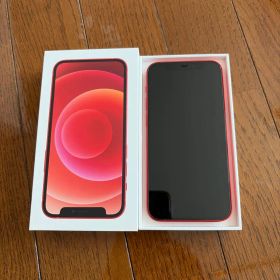 【美品】Apple iPhone 12 mini128GB 本体 レッド