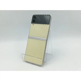 【中古】SAMSUNG au 【SIMフリー】 Galaxy Z Flip3 5G クリーム 8GB 128GB SCG12【千葉】保証期間1ヶ月【ランクA】