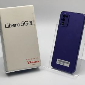 【箱付き中古A】Libero 5G III A202ZT パープル SIMフリー 白ロム