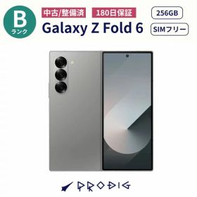 【中古品】SAMSUNG Galaxy Z Fold6 256GB 中古Bランク SIMフリー SCG28 アイシーブルー / ファントムブラック