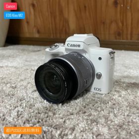 都内23区送料無料✨Canon✨ EOS Kiss M2 ミラーレス一眼カメラ