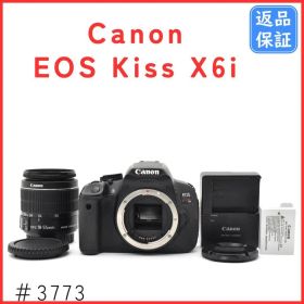 キャノン Canon EOS Kiss X6iレンズキット 一眼レフカメラ