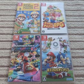 【4本セット】Switch ソフト マリオ＆ソニック / マリオカート8 など