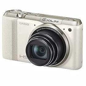 【中古】（非常に良い）CASIO デジタルカメラ EXILIM EXZR800WE 1610万画素 光学18倍ズーム EX-ZR800WE ホワイト