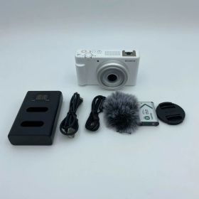 【動作確認済】SONY VLOGCAM ZV-1F ホワイト コンパクトデジタルカメラ