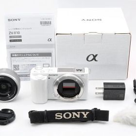 SONY VLOGCAM ZV-E10 ミラーレス 一眼カメラ#1556.45