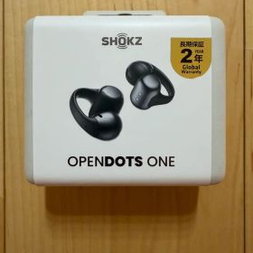 Shokz OPENDOTS ONE ワイヤレスイヤホン ブラック