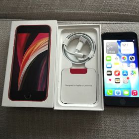 Apple iPhone SE 第2世代 レッド 本体 64gb 付属品外箱