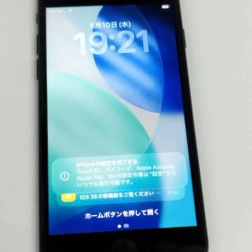 【SIMフリー】iPhone SE 第2世代/A2296/64GB/ブラック〈NX9R2J/A〉バッテリー88％