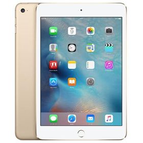 (中古並品)〈SIMフリー〉Apple iPad mini 第4世代 Cellular 128GB ゴールド MK782J/A【安心保証90日/赤ロム永久保証】iPadmini4 本体 アイパッド タブレット